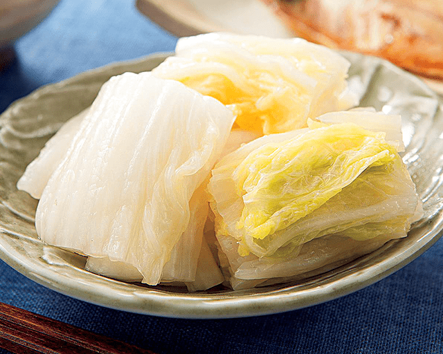 甘くておいしい白菜は真冬の楽しみ コープの産直野菜 旬にこだわった白菜漬 JA常総ひかりの白菜使用